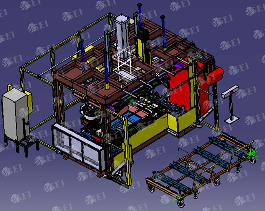 汽車頂蓋壓著機(jī)
