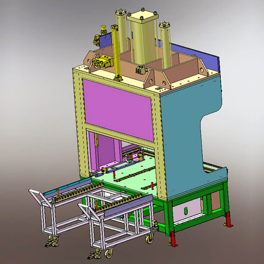 汽車門板包邊機(jī)