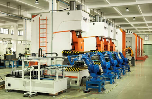 沖壓生產(chǎn)線自動化改造