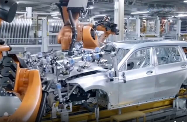 汽車生產(chǎn)線自動化