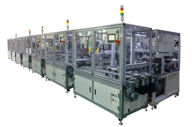 汽車零部件裝配流水線