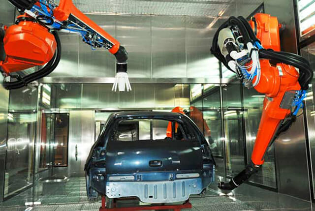 汽車零部件噴涂生產(chǎn)線