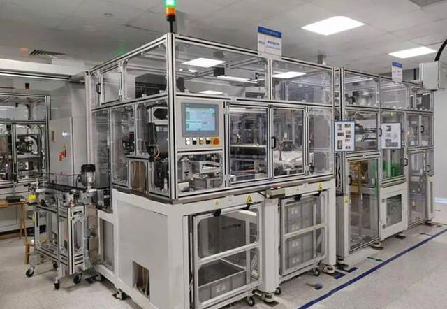 汽車配件自動(dòng)裝配線