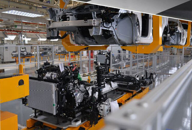 汽車(chē)底盤(pán)自動(dòng)裝配生產(chǎn)線