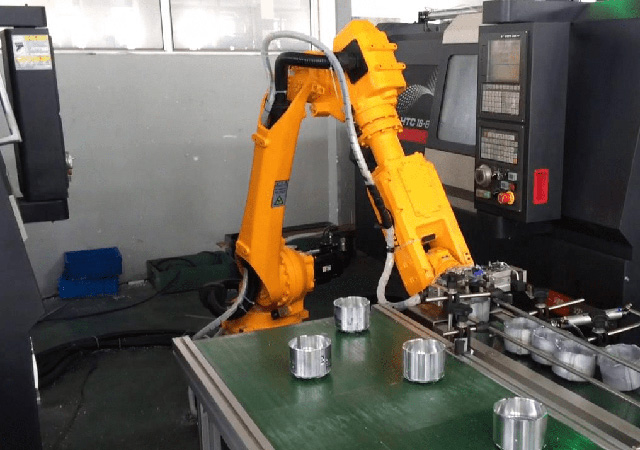 加工中心上下料機(jī)器人