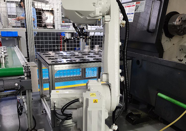 軸加工上下料機(jī)器人