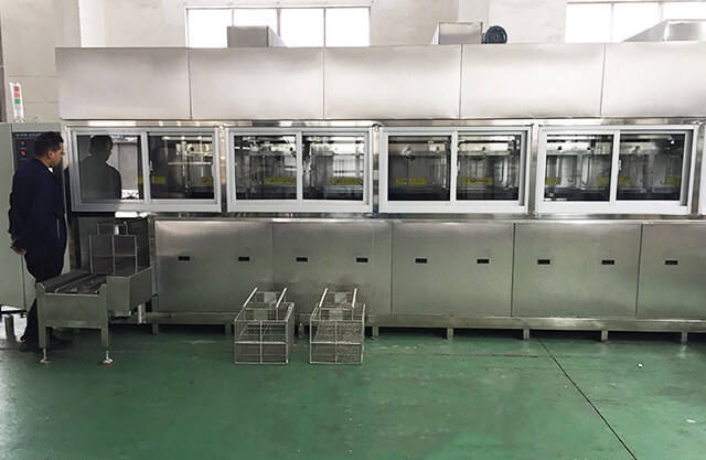 汽車鋁零件清洗線