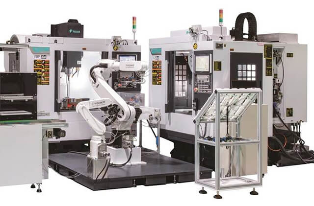 機加工自動化機器人生產(chǎn)線