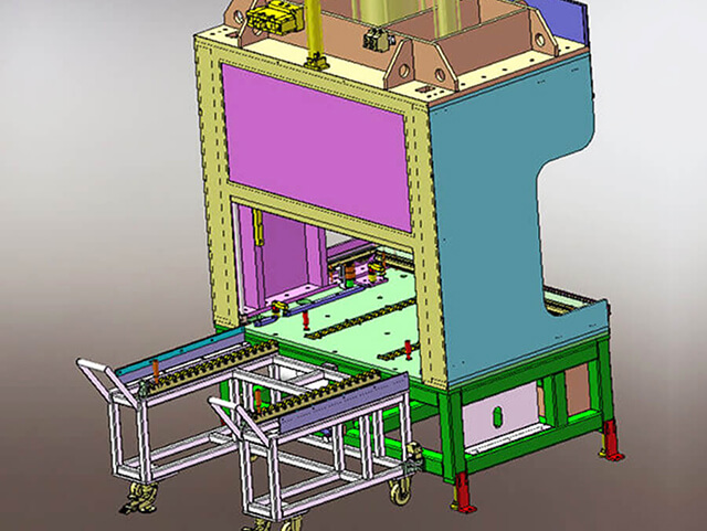 汽車(chē)門(mén)板自動(dòng)包邊機(jī)