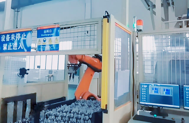 曲軸加工上下料機(jī)械手