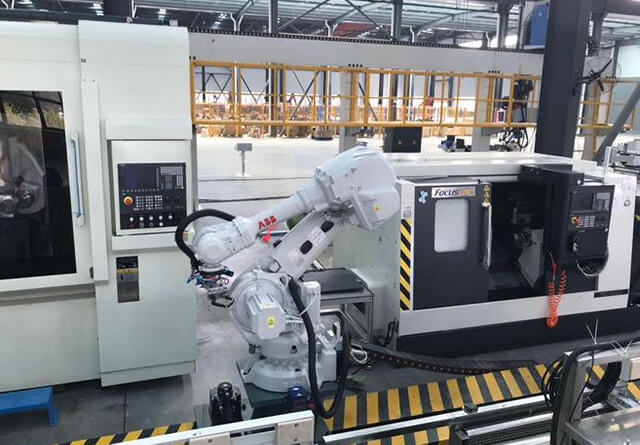 齒輪加工上下料機(jī)器人