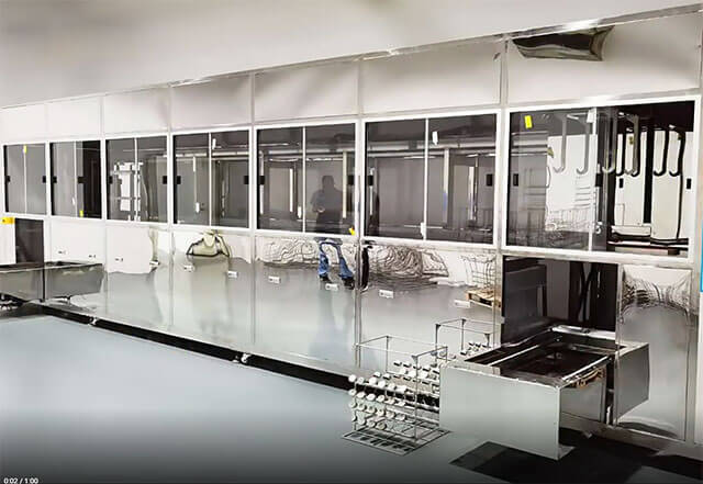 汽車配件噴淋清洗機(jī)