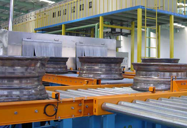 輪轂通過式高壓噴淋清洗設(shè)備