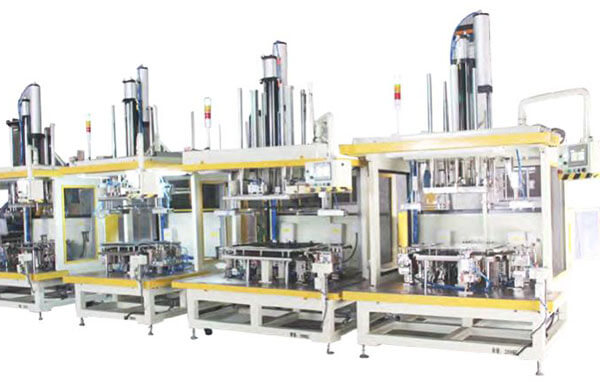 汽車座椅頭枕自動(dòng)包覆設(shè)備