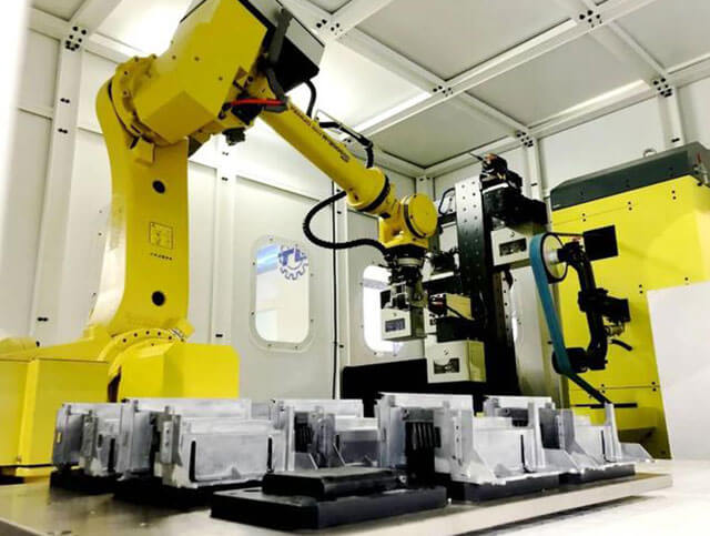 壓鑄自動上下料機(jī)器人