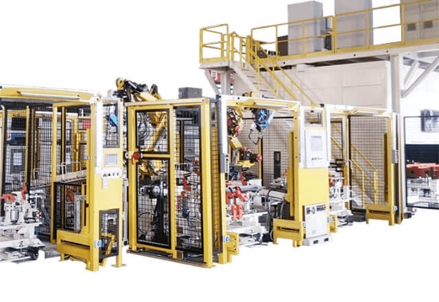 汽車配件焊接自動上下料