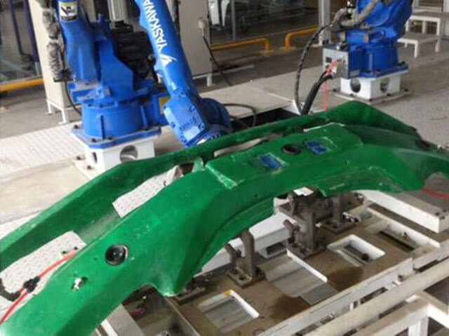 汽車保險杠自動上下料機器人