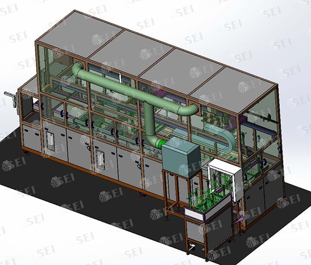離合器殼體超聲波清洗設備