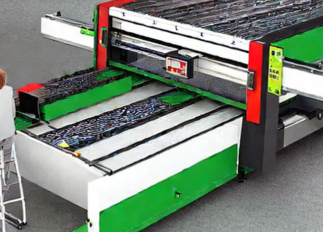 激光切割全自動(dòng)上下料