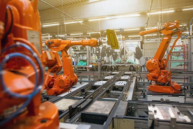 工業(yè)機(jī)器人碼垛工作站