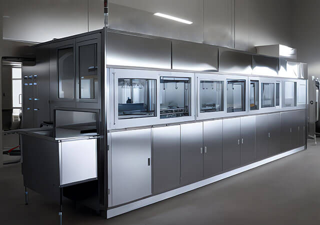 旋轉(zhuǎn)噴淋式超聲波清洗機