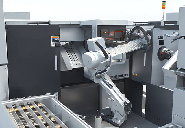 轉(zhuǎn)向節(jié)加工機(jī)器人上下料