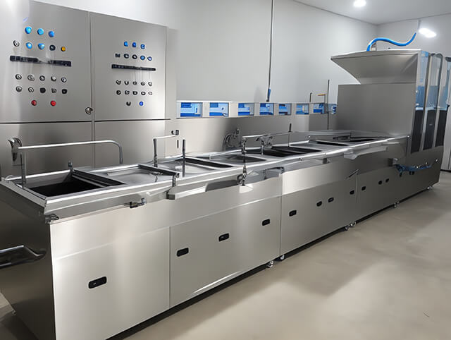 鋁鑄件除油超聲波清洗機(jī)