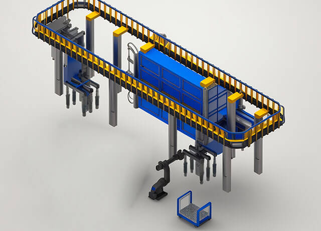 熱處理設備自動上下料