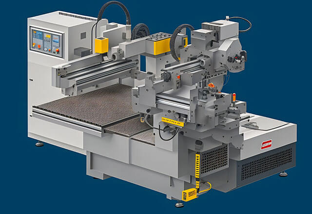 立式雙端面磨床自動(dòng)上下料