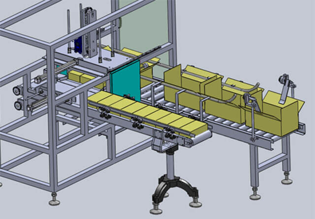 包裝箱自動(dòng)上下料系統(tǒng)