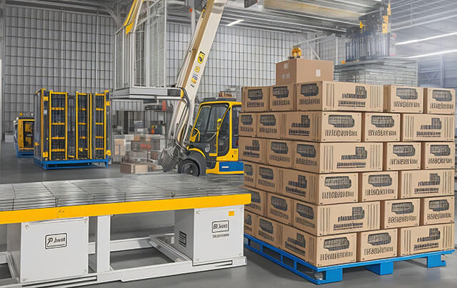 自動裝箱碼垛生產(chǎn)線