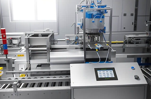 面粉裝箱自動(dòng)化