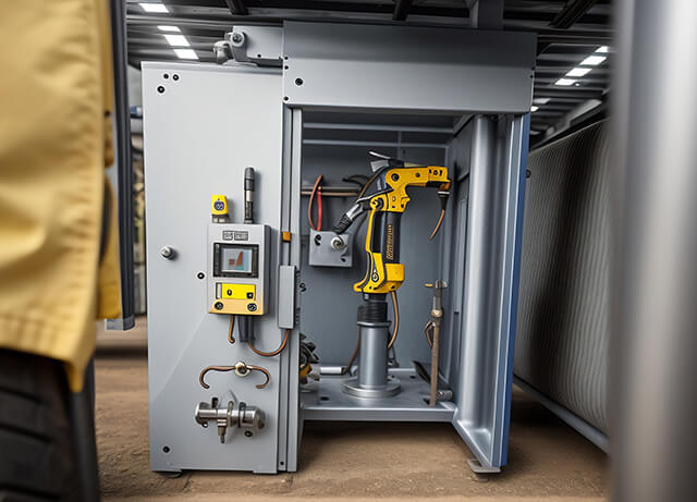 汽車穩(wěn)定連桿焊接工作站